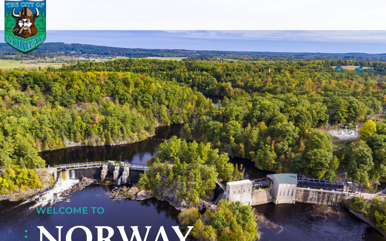 Dickinson County warrant records: official City of Norway page for city police and court routing